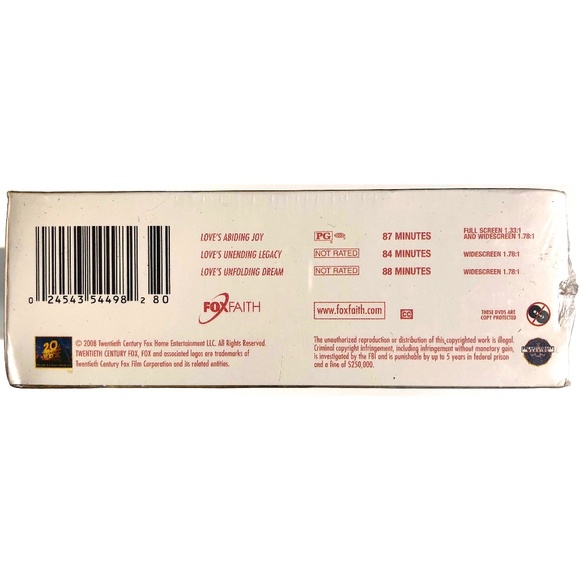 Love Comes Softly Series Volume 2 Factory Sealed 3 DVD Set 024543544982 Oke - Picture 6 of 9